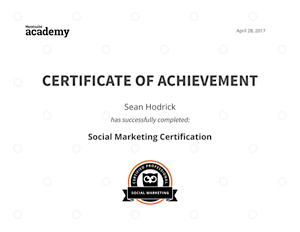 Hootsuite Certificate